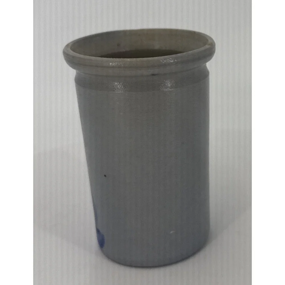 Vintage German Salt-Glaze Stoneware Mustard Jar by‎ Adam Berghart Bergrath-Vase